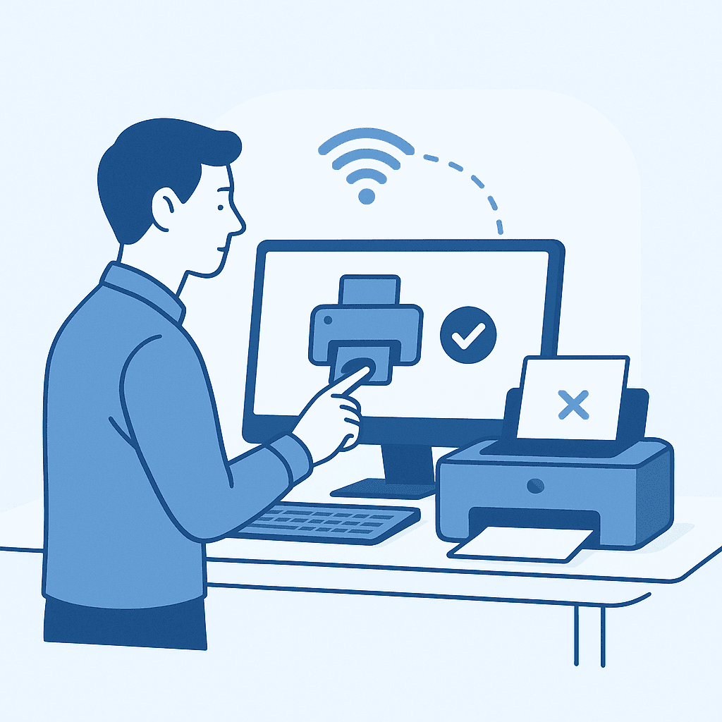 Illustration for: How do I fix printer offline on Windows 11?